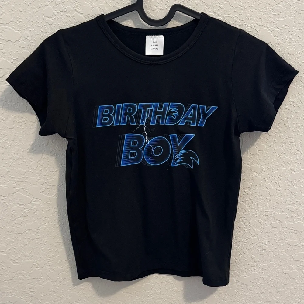 Birthday Boy Black T-Shirt